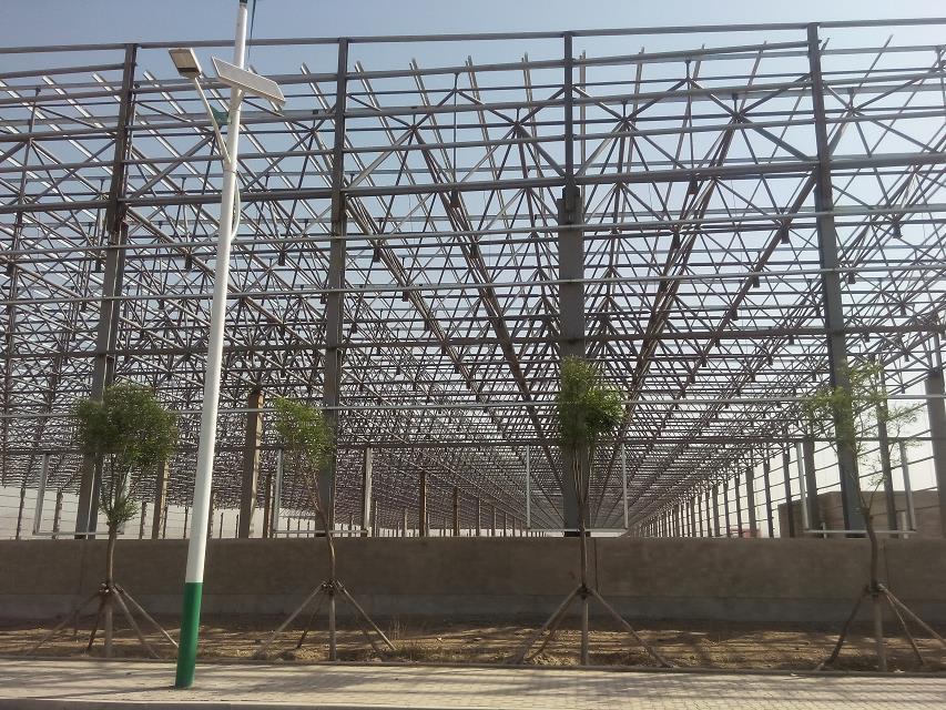 河南汽车工业厂房网架